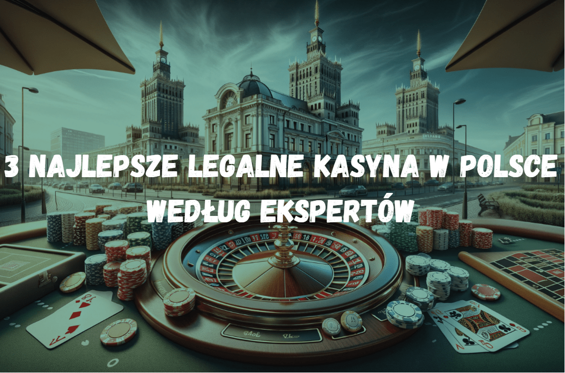 3 najlepsze legalne kasyna w Polsce według ekspertów