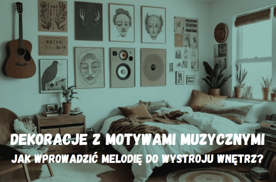 Dekoracje z motywami muzycznymi – jak wprowadzić melodię do wystroju wnętrz?